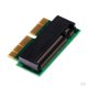 thumbnail image 1 of 2 X Adaptador De Convert E 12 + 16 Pinzas Para Mano De Obra Exquisita Industria Ciencia Creativo Baoblaze SSD Convert Card para Macbook, 1 of 8