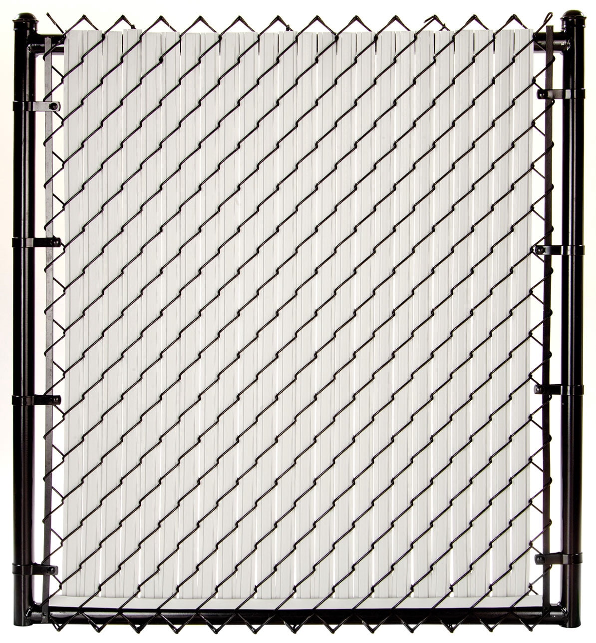 Slat Depot Maximum Privacy Gray SoliTube Slats for 4ft Chain Link Fence
