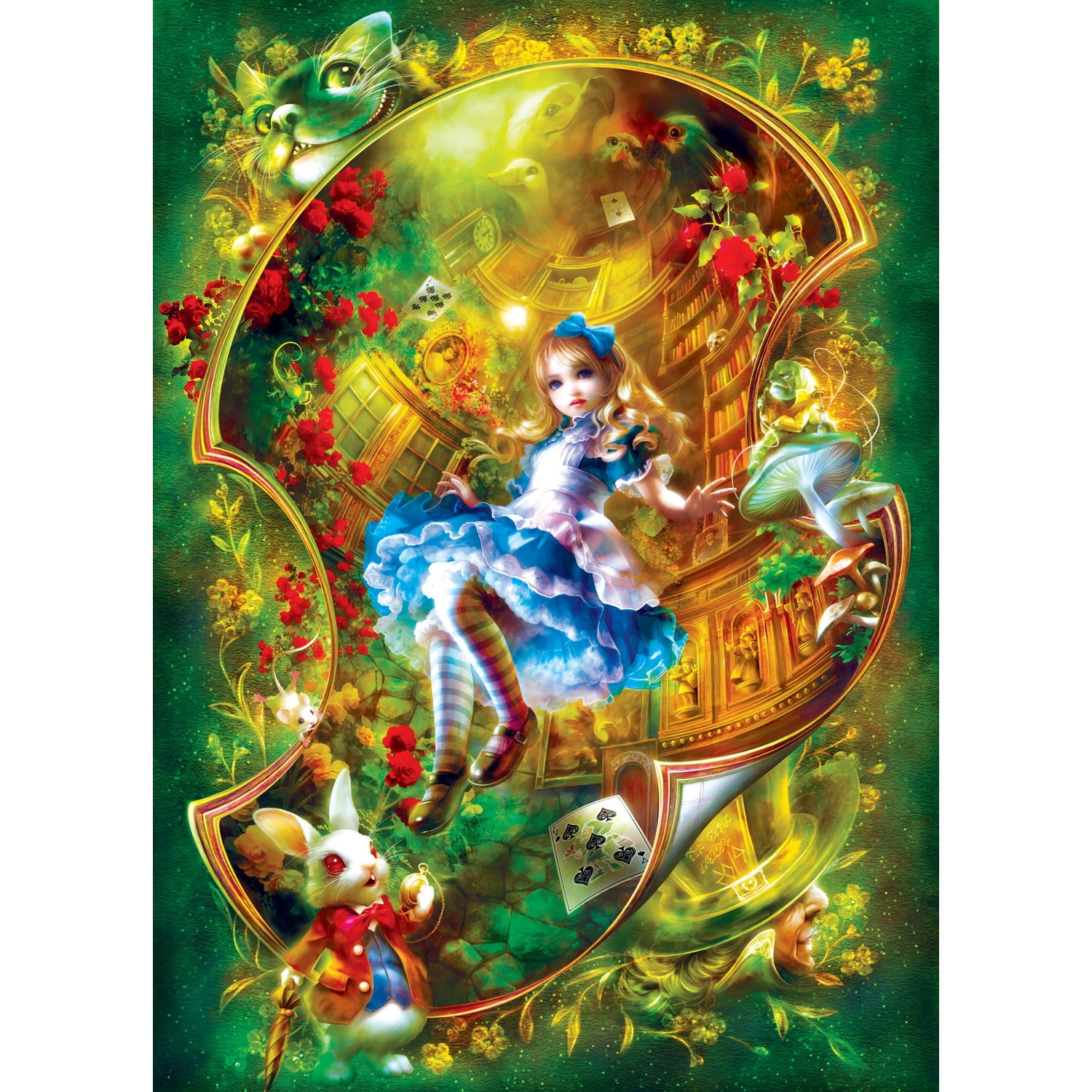 MasterPieces 1000 Piece Jigsaw Puzzle - Alice in Wonderland