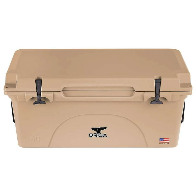 ORCA Cooler 80 Qt Thermocooler ORCT080 - Hard Sided - Tan