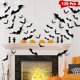 thumbnail image 1 of Decoración de Halloween de murciélagos LUDILO 120pcs: murciélagos de Halloween Wa, 1 of 3