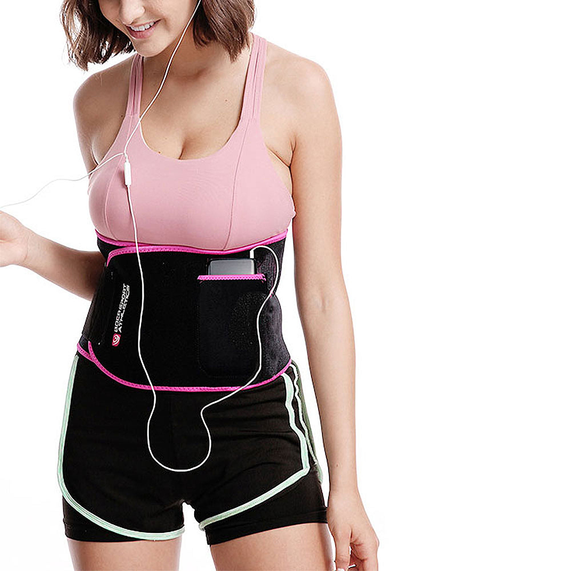 Details about   Women Waist Trainer Body Shaper Slimmer Sweat Gym Belt Adjustable Support Girdle
