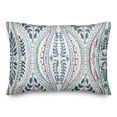 thumbnail image 2 of Creative Products Blue Purple Folk Pattern 14x20 Indoor / Outdoor Pillow, 2 of 3