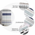 thumbnail image 5 of Shower Curtain Bathroom Set Abstract Geometric Stripes Waterproof Fabric Shower Curtains with Grommets&Hooks Simple Minimalist Art Privacy Bath Curtain for Bathtub 72x84in, 5 of 7