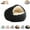 Black, variant on Cozy Cocoon Dog Bed, Plush Hooded Cave Pet Bed for Small & Medium Dogs, Calming Snuggle Nest, Warm & Washable with Anti-Slip Bottom