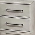 thumbnail image 3 of Jaxen Nightstand End Table-Antique White Rubberwood-2 Drawers-23 Inch, 3 of 6