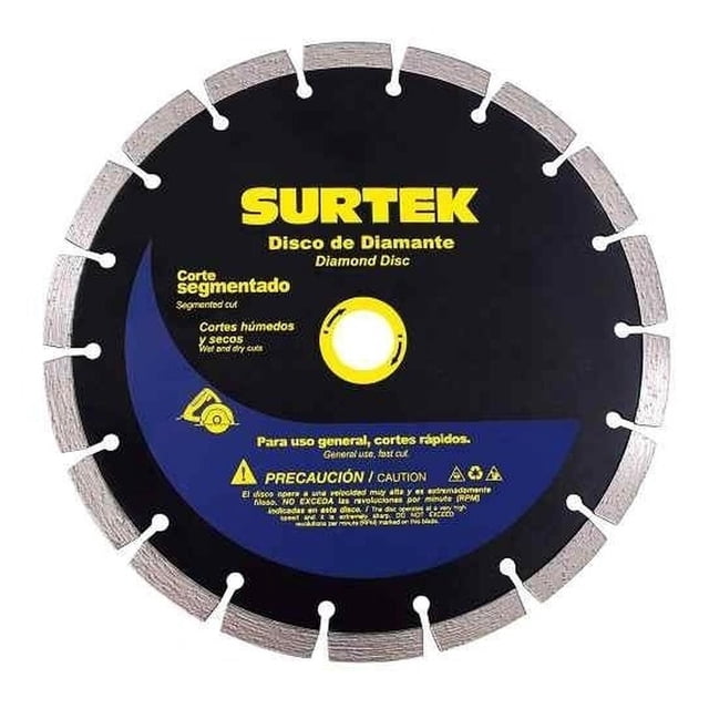 Disco De Diamante Corte Segmentado 5 123463 Surtek SURTEK 123463