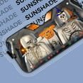 thumbnail image 4 of 3D Halloween Skeleton Couple Skull Windshield Sunshade Universal Fit Cars Suv Truck, 4 of 7
