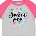 thumbnail image 4 of Inktastic Sweet Pea Hearts Boys or Girls Toddler T-Shirt, 4 of 5