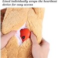 thumbnail image 4 of yellowJuguetes para cachorros, juguete para cachorros con latido del corazón, alivio de la ansiedad para perros, suministros para cachorros, juguetes para perros para la ansiedad,, 4 of 5