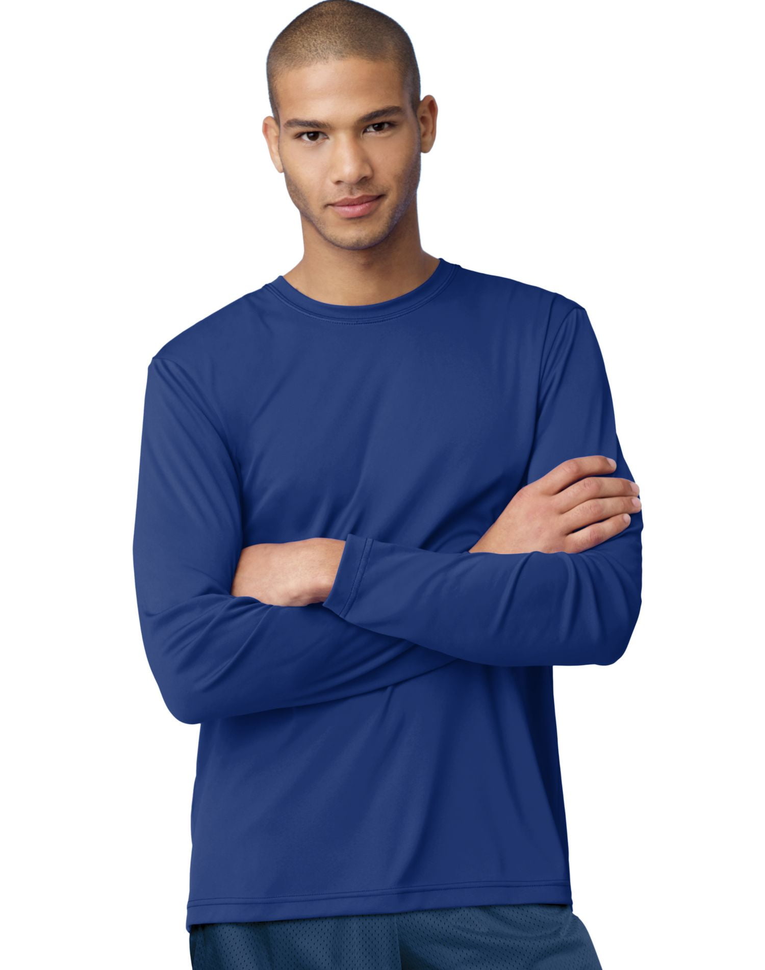hanes cool dri long sleeve