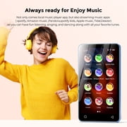 160GB MP3 Player with Bluetooth, S4 WiFi Music Player with Spotify, Spotify Kids,Audible, 4 Android MP4 MP3 Player for Kids (Blue_White)