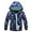 Dinosaur Blue, variant on MGEOY Boys Girls Rain Jackets Lightweight Waterproof Hooded Cotton Raincoats Windbreakers for Kids
