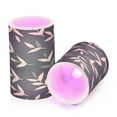 thumbnail image 7 of Yayeee Flameless Candles with Remote Flickering Battery Operated Multi Color Changing, Green Leaves, 7 of 7