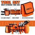 thumbnail image 4 of TOY Life Kids Tool Set with Kids Tool Belt & Electronic Toy Drill - Construction Tool Set for Kids Pretend Play Kids Tools for Kids Learning Tool Kit for Kids 3 4 5 6 7 Years Old, 4 of 9