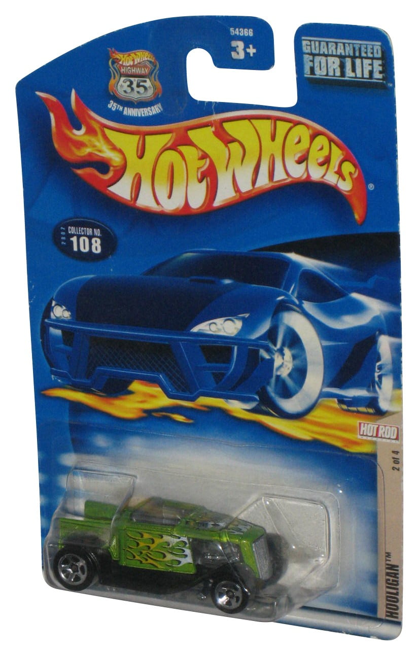 Hot Wheels 2001 First Editions Old #3 29/36 Red Die-Cast Toy
