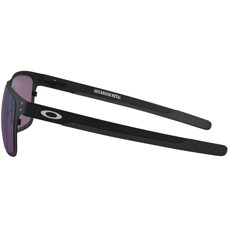 Oakley Men's Holbrook Metal Jade Iridium Square Sunglasses, Matte