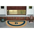 thumbnail image 3 of Single Picture Frame Blue 22" x 36" Half Round HeavyDuty Coir Doormat - Monogrammed B, 3 of 5