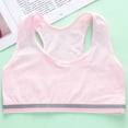thumbnail image 2 of Teen Girls Cotton Wireless Bra Vest Wirefree Sport Bra Underwear, 2 of 7