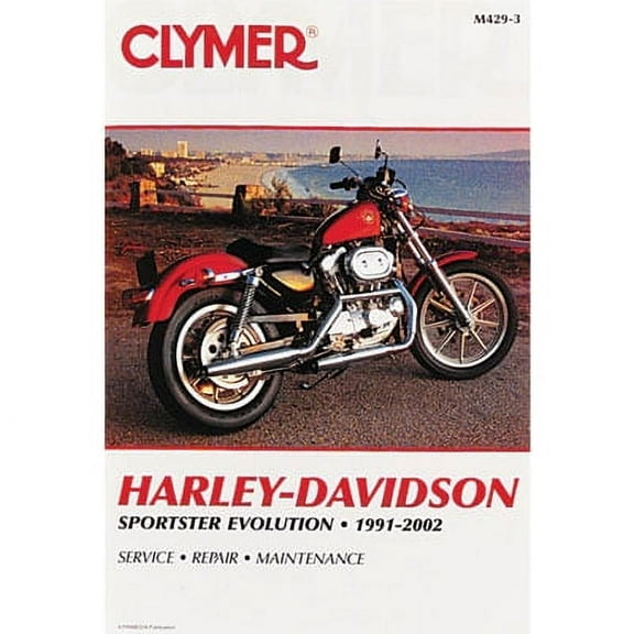 Clymer Repair Manuals for Harley-Davidson Sportster 1200 Custom XL1200C 1996-2003