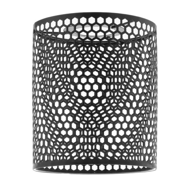 Pantalla de lámpara hueca de hierro, cubierta de lámpara de araña, decoración del hogar, lámpara de mesa Estilo C