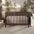thumbnail image 2 of Dream On Me Synergy Wave 5-in-1 Convertible Crib, Walnut, 2 of 9