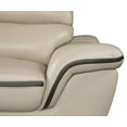 thumbnail image 3 of Enchantia Genuine Leather Loveseat, 3 of 8
