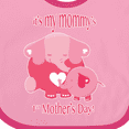 thumbnail image 4 of Inktastic It's My Mommy's 1st Mother's Day Boys or Girls Baby Bib, 4 of 4