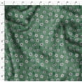 thumbnail image 4 of Soimoi Poly Canvas Green Fabric By the Yard - 56 Inch Wide - Leaves & Blossom Flower Floral Textile - Graceful and Botanical Patterns for Various Uses Printed Fabric, 4 of 6