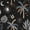 Black, variant on EttaVee Nuit Tropicale Peel & Stick Wallpaper