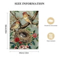 thumbnail image 2 of Nawypu  Birds Pictures Wall Decor Spring Hummingbird Canvas Wall Art Framed Farmhouse Bird Botanical Art Prints Bird Nest Eggs Poster Birds Themed Vintage Framed Art for Bedroom Living Room, 2 of 5