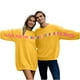 thumbnail image 5 of RKSTN Valentine's Day Gifts Sweatshirt for Women Couples Oversized Crewneck Valentines Letter Printed Sweatshirts Unisex Couples Plus Size Round Neck Loose Comfy Long Sleeve Sweatshirt Couplewear, 5 of 9