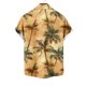 thumbnail image 4 of Mens Casual Manga Corta Botón Abajo Camisas Turndown Cuello Hawaii Impresión Botón Camisa Cardigan, 4 of 5