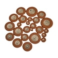 thumbnail image 3 of 25 uds almohadillas para saxofón con varios tamaños, profesionales, piezas de reparación, almohadillas para saxofón Alto de repuesto para saxofón acce, 3 of 9