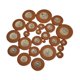 thumbnail image 3 of 25 uds almohadillas de cuero para saxofón, repuesto, piezas de reparación, accesorios para instrumentos con almohadillas para saxofón para Alto de, 3 of 9