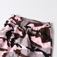 thumbnail image 5 of Newborn Baby Girl Clothes Long Sleeve Letter Ruffle Tops Camouflage Printed Pants and Headband Outfit Set Pink 0-3 Months, 5 of 6