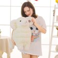 thumbnail image 4 of Juguetes de peluche Kawaii Alpacasso, Animal de peluche suave, muñeco de oveja, cama, sofá, almohada para dormir, regalos de cumpleaños, 25-55cm, 4 of 5