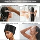 thumbnail image 5 of Gorro de vapor térmico para cabello natural, para acondicionamiento profundo, para uso doméstico, con 10 modos, 3 temporizadores, cable extendido negro para cuidado capilar tipo spa., 5 of 5