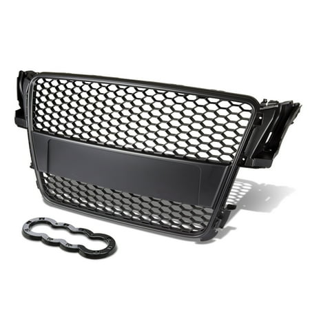 Abs Plastic Honeycomb For 2008 to 2011 Audi A5 / Quattro / S5 ABS Plastic Honeycomb Mesh Style Front Grille (Black) - Typ 8T AU484 09 10 ()