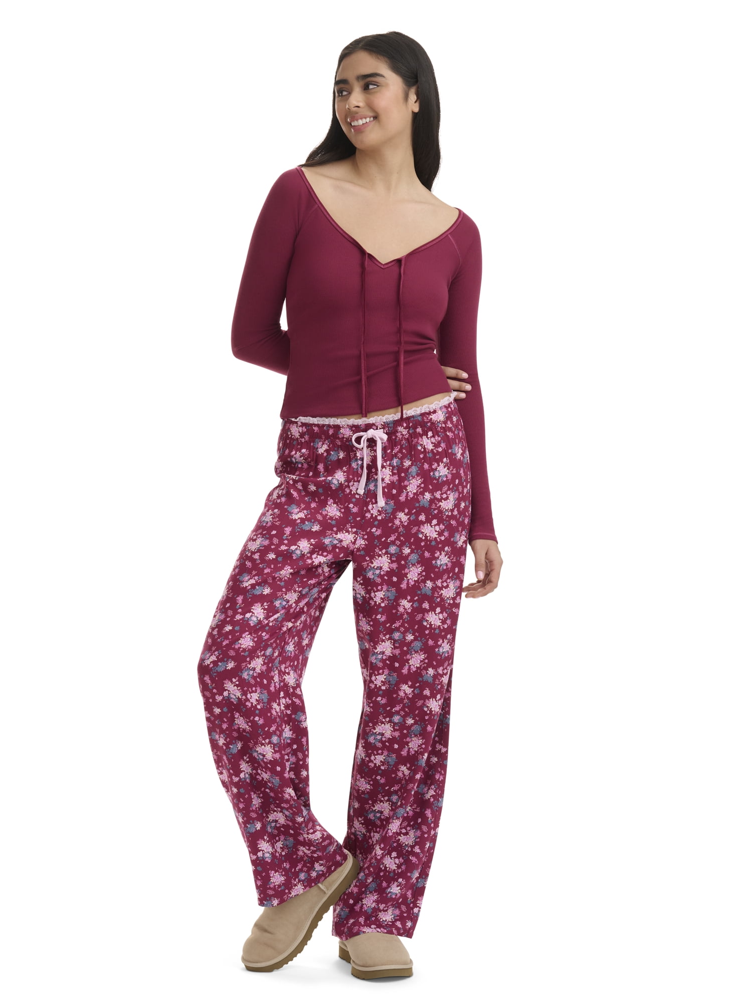 Mills by Millie Bobby Brown Women's Jersey Sleep Print Pant, Sizes XS-XXXL