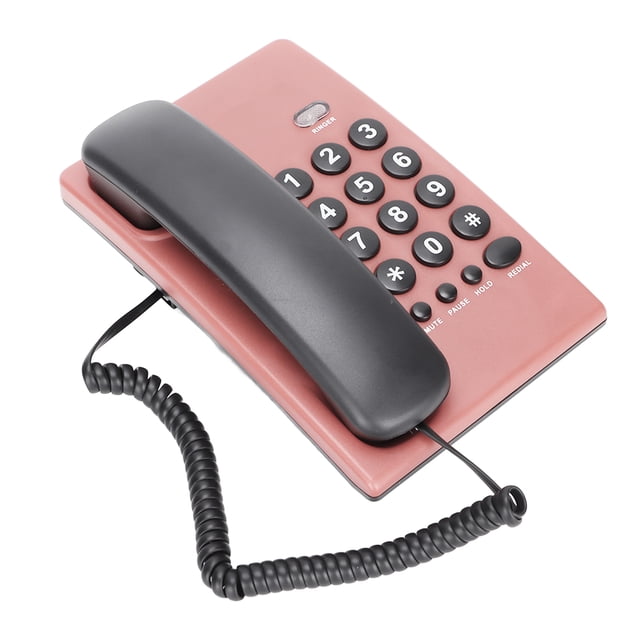Teléfono Fijo Multi Funcional, Teléfono Con Cable Para El Hogar Para La Oficina