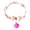 Pink, variant on FTsdfkl Japanese Floral Print Cat Collar,Kimono Cedar Bead Pet Collar, Adjustable Comfortable Fabric Pet Necklace For Indoor Outdoor Use