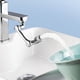 thumbnail image 2 of Extensor de grifo giratorio para baño, aireador de grifo de agua con brazo robótico con rotación de 360 grados que garantiza una limpieza fácil, 2 of 6