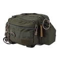 thumbnail image 3 of Fishing Storage Bag, Fishing Waist Pack  Zipper Multi Layer Multi Functional  For Outdoor For Cycling Military Green, 3 of 8