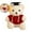 Red, variant on Dvruxg Graduation Bear Plush - Graduation Gift with Doctoral Cap & Gown, Soft Plush Bear Toy for Birthday, Commemorative Keepsake