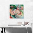 thumbnail image 2 of ARTCANVAS Pink and Green 1922 Canvas Art Print by Georgia O-Keeffe - Size: 18" x 18" (0.75" Deep), 2 of 9