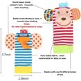 thumbnail image 5 of Sonajero suave para bebés, sonajero para muñecas y pies, juego de calcetines, sonajero para manos y brazos, accesorio para pies y tobillos para recién nacidos, niños y niñas., 5 of 5