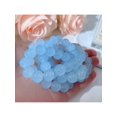 thumbnail image 1 of 106pcs 8mm (0.315in) Light Blue Glass Beads With Straight Hole, Diy Jewelry Making Accessories, 1 of 1