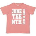 thumbnail image 3 of Inktastic Juneteenth June 19, 1865 Boys or Girls Toddler T-Shirt, 3 of 5