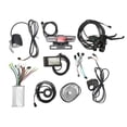 thumbnail image 2 of Electric Bike Conversion Kit, Waterproof Electric Bicycle Controller Kit 36V 48V 17A Brake Lever  for 250W-350W Gear Motor, 2 of 7